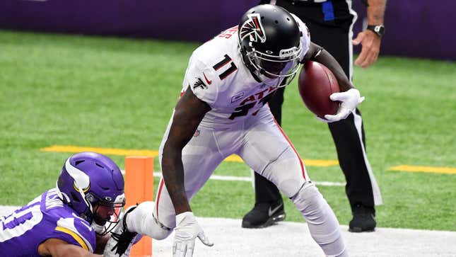 We could see much more of a healthy Julio Jones in the endzone this year.