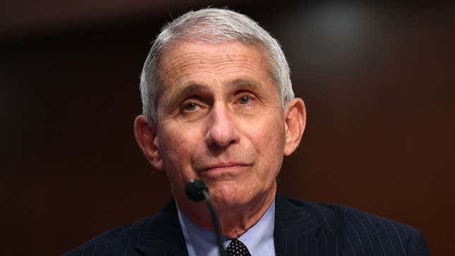 Image for article titled We Ask Dr. Fauci About What He's Planning For The Next Pandemic