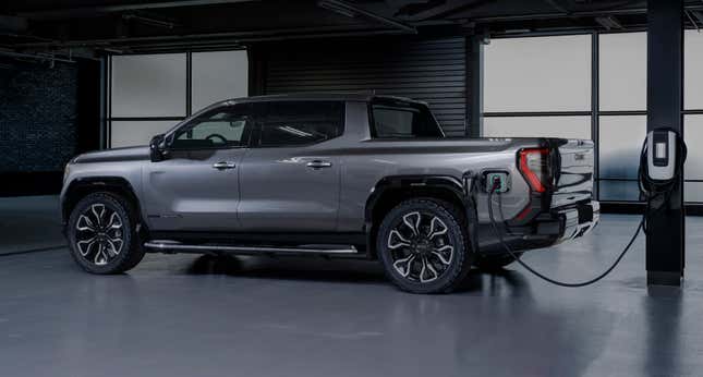 Image for article titled The 2024 GMC Sierra EV Denali Is a 754-HP Luxury Electric Pickup Truck