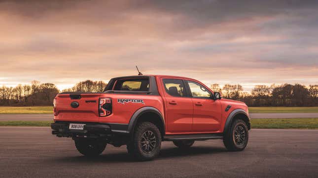 Image for article titled The Ford Ranger Raptor Reveals A Sneak Peek At The New Volkswagen Amarok