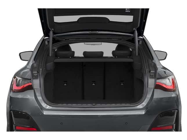 BMW i4 / M50 Gran Coupe 2023. Trunk with Hatch Open Feature