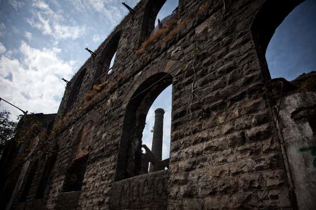 A view of one of the old mills.