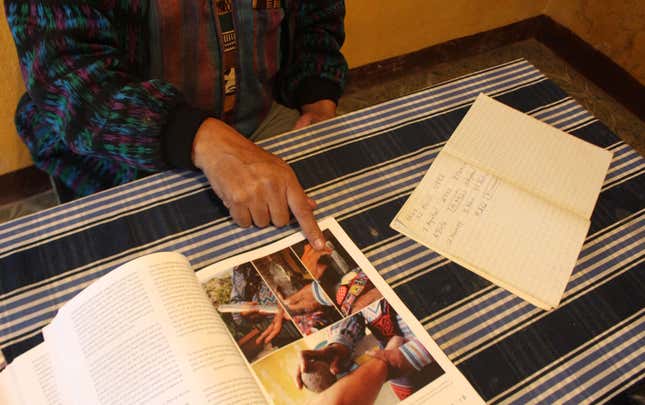 Simeon Taquira explains Mayan healing tools and techniques.