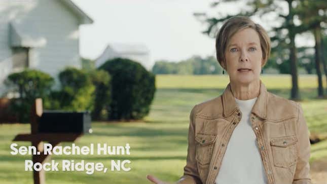 North Carolina state Sen. Rachel Hunt (D) says her ad for her campaign for lieutenant governor was rejected from Twitter for its “abortion advocacy.”