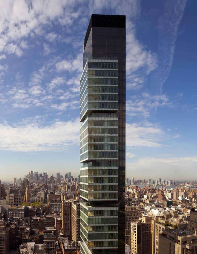 The One Madison condominium tower.