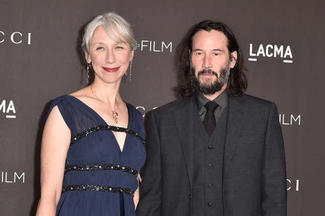 Image for article titled Keanu Reeves May Have Gotten Secretly Engaged!