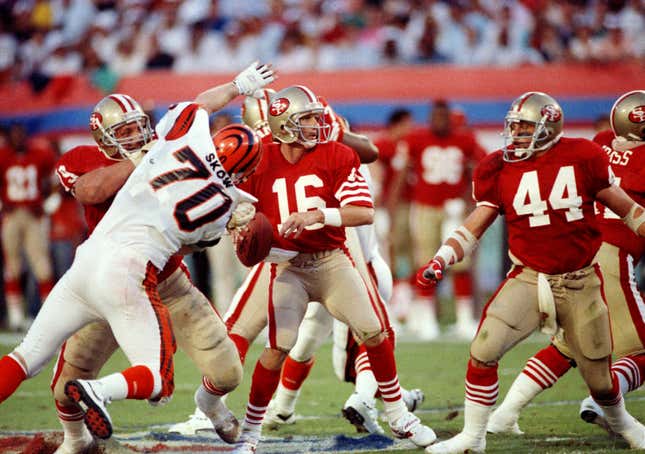 Bengals just ran up against one of the best in Joe Montana.