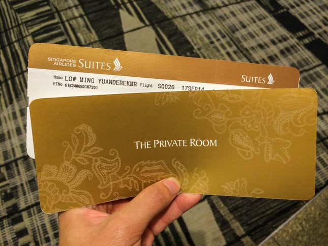 Image for article titled What it’s like to fly the $23,000 Singapore Airlines Suites class