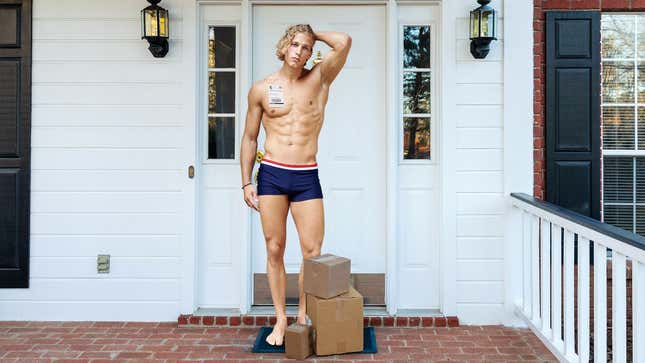 Image for article titled New Erectile Dysfunction Start-Up Sends Ripped, Virile Man Directly To Your Door To Bang Your Spouse