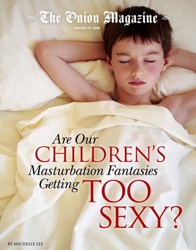 Image for article titled Are Our Children&#39;s Masturbation Fantasies Getting Too Sexy?