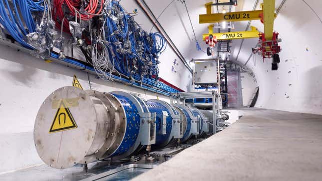 El experimento FASER en el Gran Colisionador de Hadrones del CERN, en Suiza