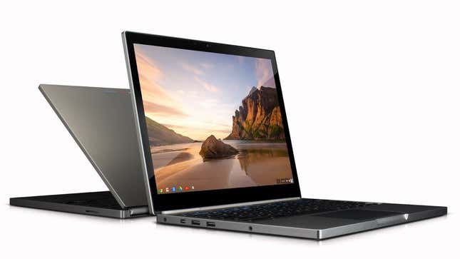 The Chromebook Pixel has the highest-resolution screen of any laptop on the market.