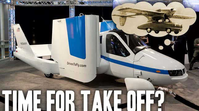 Image for article titled Where Are They Now: Flying Car Concepts From Just The Last Decade