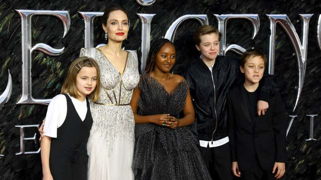 Image for article titled Angelina Jolie and Brad Pitt&#39;s Children Won&#39;t Get to Testify in Their Own Custody Hearing
