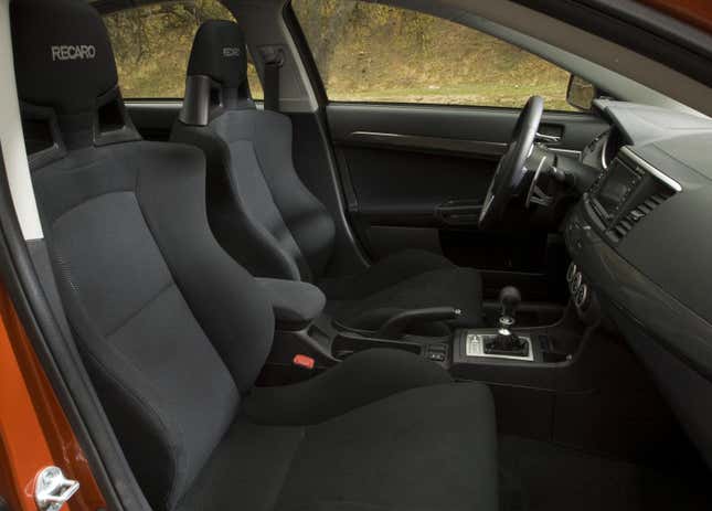 Mitsubishi even gave you Recaros!