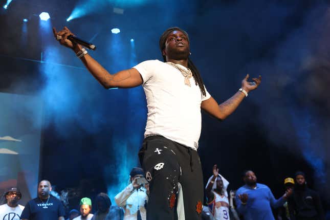 Chief Keef performs during the 2022 Roots Picnic at The Mann at Fairmount Park on June 05, 2022 in Philadelphia, Pennsylvania.