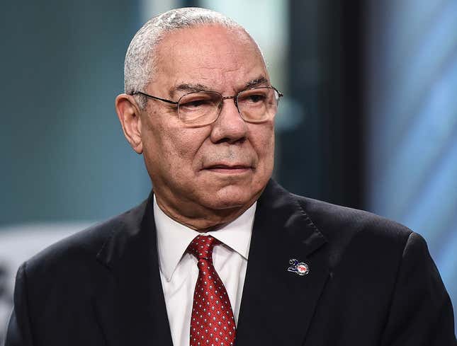 Image for article titled Colin Powell, Presumably Wanted Fugitive Whose Location Must Have Been Unknown For Last 15 Years, Dead At 84