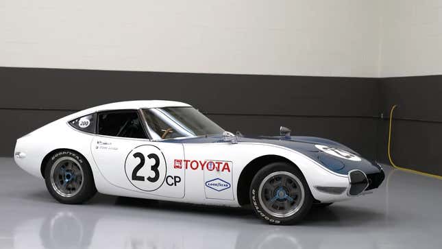 Image for article titled Here&#39;s Your Chance To Own One Of The Most Significant Toyota Race Cars Of All Time