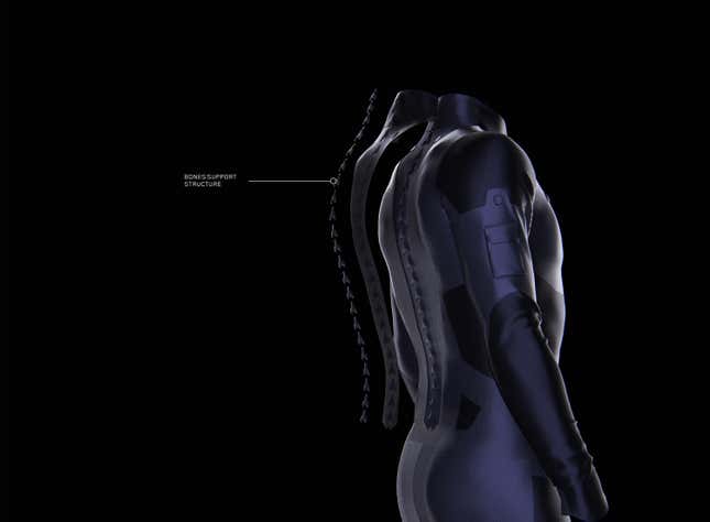 Clément Balavoine's SpaceX flight suit concept