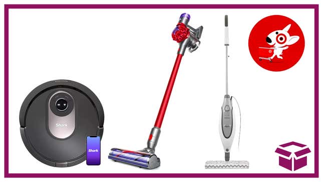 Take up to 35% off floor care essentials at Target.