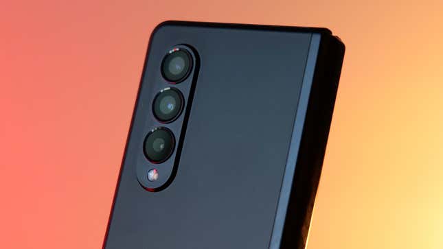 Z Fold3 rear cams.