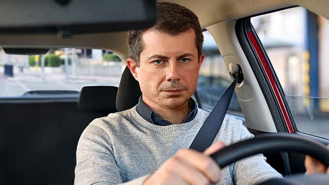 Image for article titled Pete Buttigieg Fails Third Consecutive Driver’s Test