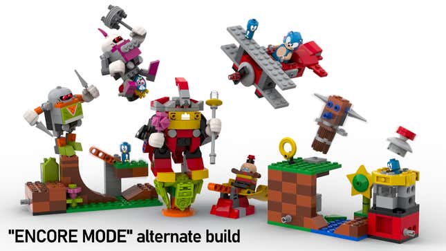 Image for article titled Lego Is Looking Into Making This Excellent Sonic Mania Set