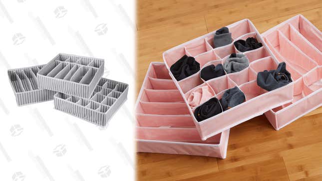3-Pack: Heidi & Oak Space Drawer Organizers | $15 | MorningSave