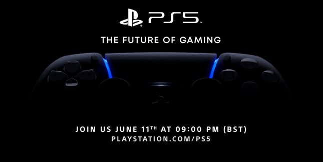 Image for article titled Sony Will Now Reveal The PlayStation 5 On June 11