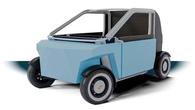 A render of the safety cell in the Luvly O.