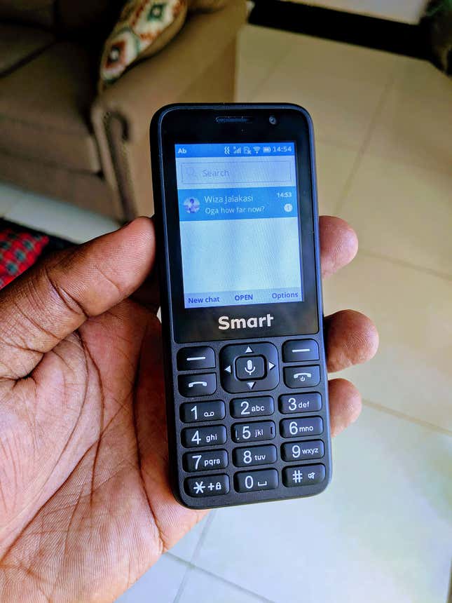 MTN Smart T — KaiOS device sold for NGN 8,000