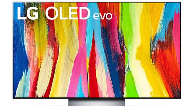 A product image of an LG OLED TV