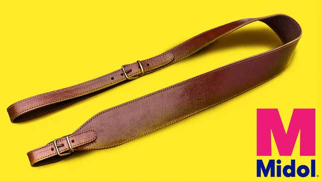 Image for article titled Midol Introduces New Leather Strap To Bite Down On During Menstrual Cramps