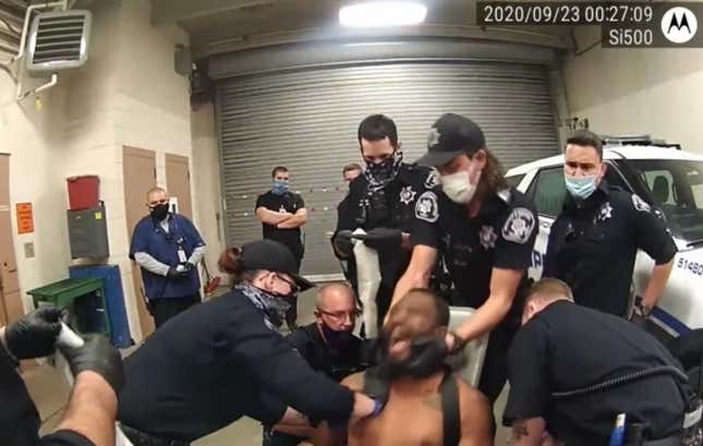 Image for article titled Colorado Cops Sued for Shocking a Restrained Black Man with Stun Gun