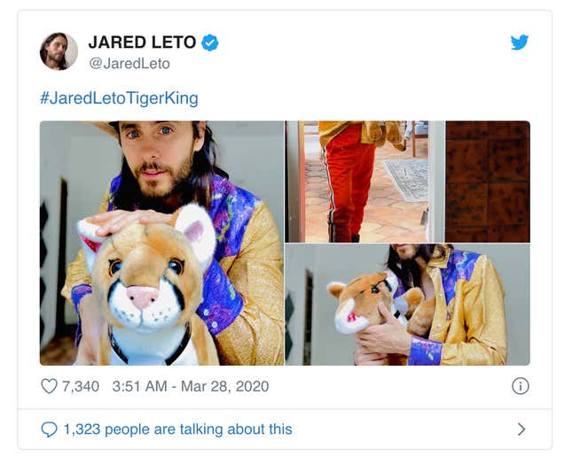Twitter/@JaredLeto