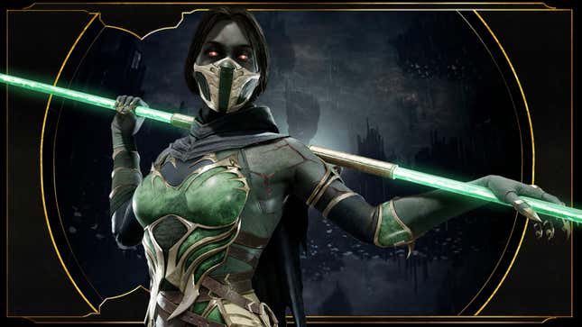 Jade in NetherRealm's Mortal Kombat 11. 