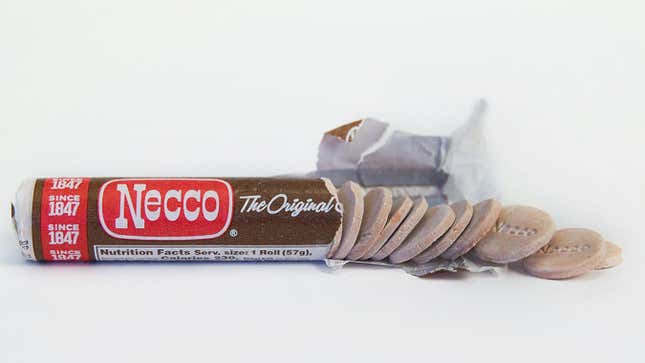 necco chocolate roll