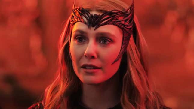Elizabeth Olsen as Wanda Maximoff/Scarlet Witch in Doctor Strange In The Multiverse Of Madness
