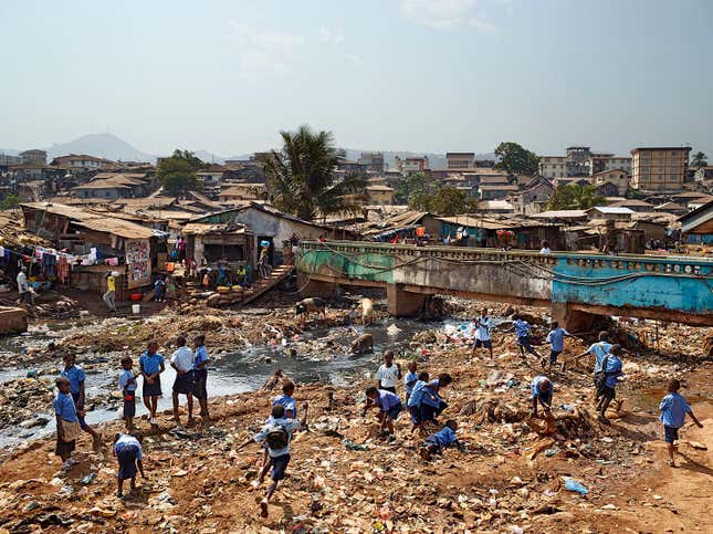 Image for article titled Photos: How school playgrounds look around the world