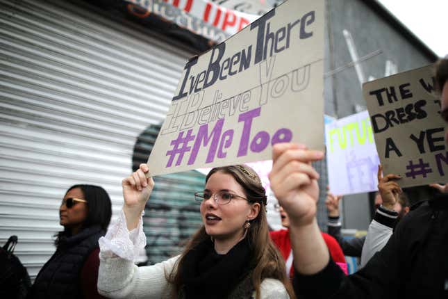 The power of #MeToo.