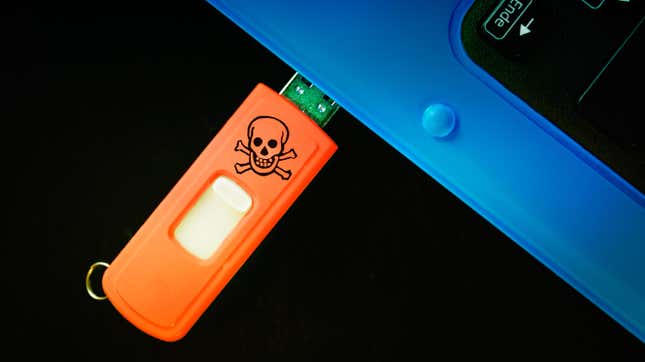 Image for article titled Hackers Have Been Sending Malware-Filled USB Sticks to U.S. Companies Disguised as Presents