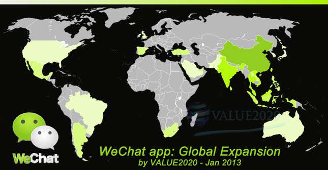 WeChat app global expansion