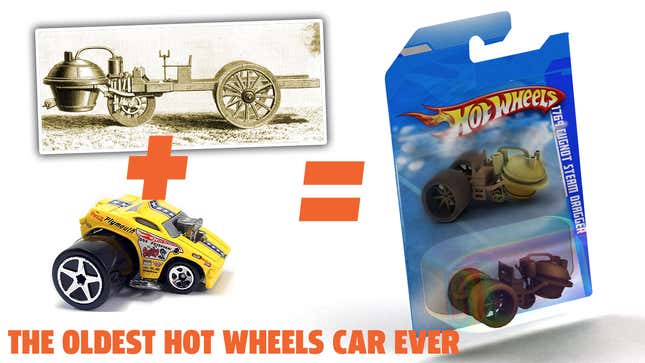 Image for article titled This Is What A Hot Wheels Of The First Car Ever Built Would Be Like