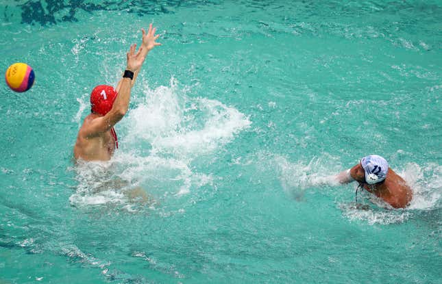 Water Polo - Men's Preliminary Round - Group A Greece v Hungary