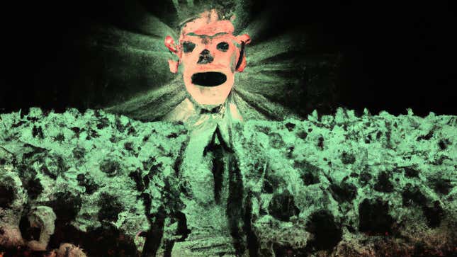 Image for article titled &#39;The Return of the Crawling Evil,&#39; a Lovecraftian Sci-Fi Story Written and Illustrated by Robots