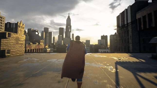 Un desarrollador muestra como luciría un videojuego sobre Superman en Unreal Engine 5