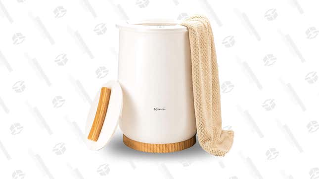 

Keenray Luxury Bucket Towel Warmer | $103 | Amazon 