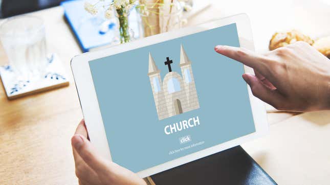 Image for article titled More and More Americans Want to Attend Church Digitally, Study Finds