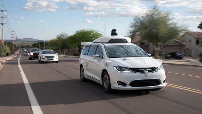 You can call a driverless taxi in the Phoenix area and Waymo be there.