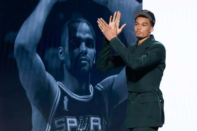 Wemby likely won’t qualify as Gregg Popovich will ease him into the NBA